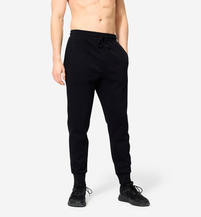 Immagine prodotto Domyos Jogginghose Herren Fleece schwarz (W30/L33)