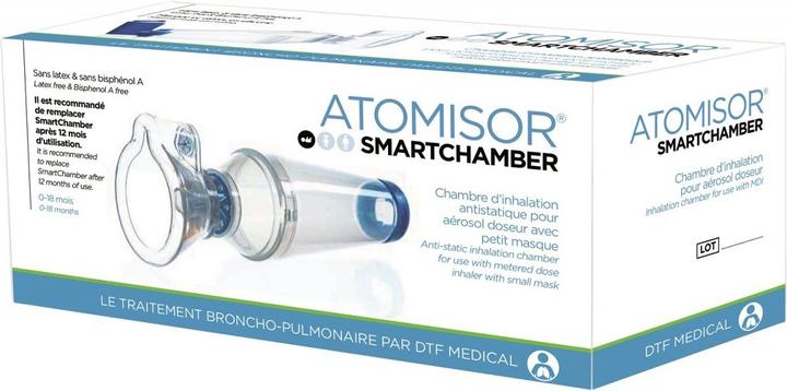 Produktbild Oscimed Sa Inhalationskammer für Dosieraerosole mit kleiner Kindermaske 0-18 Monate