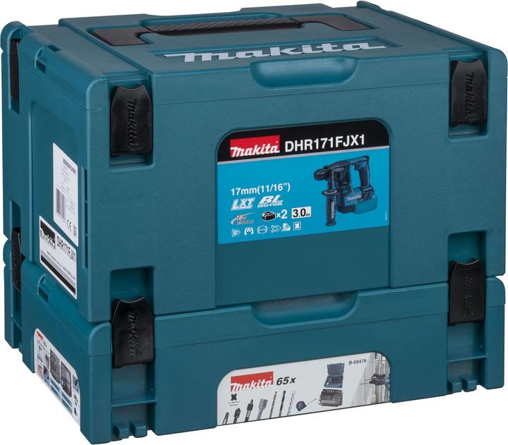 Produktbild Makita DHR171FJX1 Akku-Bohrhammer (Akkubetrieb)