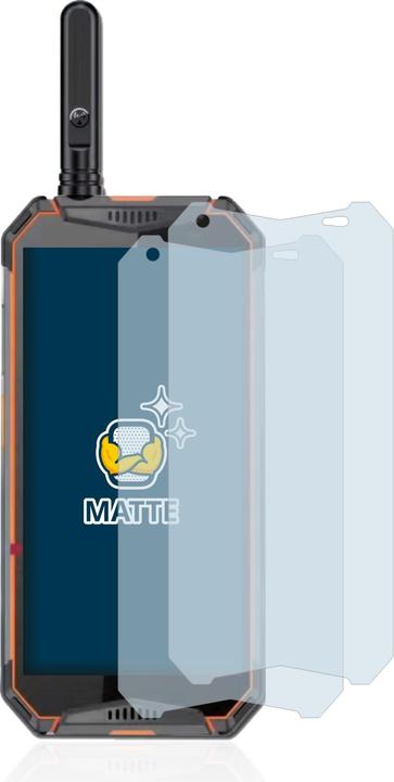 Actual product image BROTECT Anti-glare screen protector matt (2 Piece, Ulefone Armor 3W)