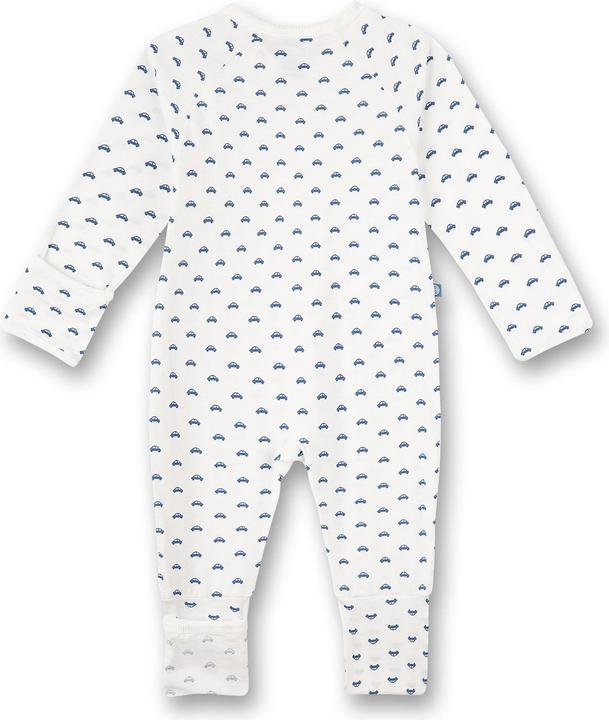 Actual product image Sanetta Boys Overall White Car Allover (92)