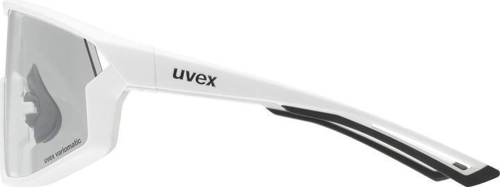 Actual product image Uvex Sports Skyryse V (White Matt, Variomatic Litemirror Silver)