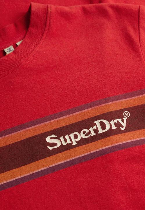 Immagine prodotto Superdry Lässiges Venue T-Shirt mit Streifen und Logo (S)