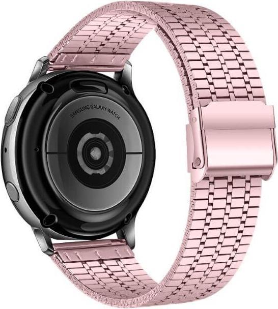 Actual product image MU Style SH Series Bead Metal Replacement Bracelet (22 mm, Metal alloy, Gear S3 Frontier, Spigot width 22 mm, Gear S3 Classic, Galaxy Watch3 (45mm))