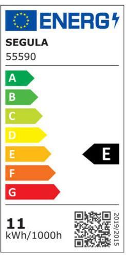 Energy Label Segula 55590 LED bulb E27 E (E27, 11 W, 1250 lm, 1 x, E)