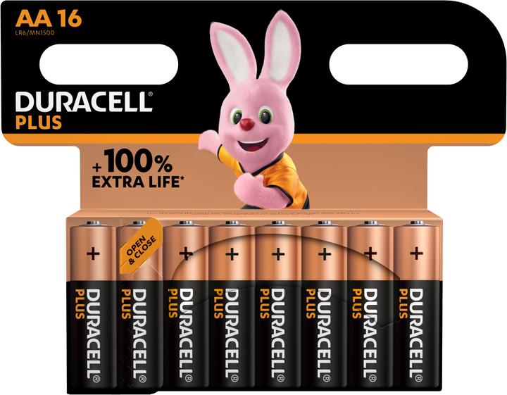 Duracell Plus (16 pcs., AA)