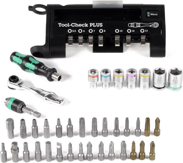 Produktbild Wera Tool-Check PLUS (Kreuz Phillips PH M2, Innensechsrund TX M20, Innensechsrund TX M25, Kreuz Phillips PH M1, Innensechsrund TX M15, Kreuz Pozidriv PZ M3, Innensechsrund TX M30, Kreuz Phillips PH M3, Kreuz Pozidriv PZ M2, Innensechsrund TX M10, Innensechsrund TX M40, Kreuz Pozidriv PZ M1)