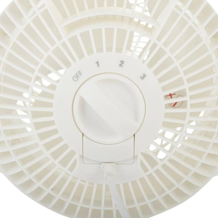 Actual product image Woozoo Wentylator PCF-HE18 18cm 3 prędkości 31W Biały (58 dB)