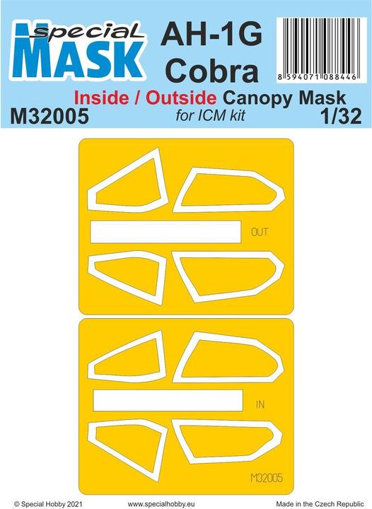 Special Hobby AH-1G Cobra Inside/Outside MASK