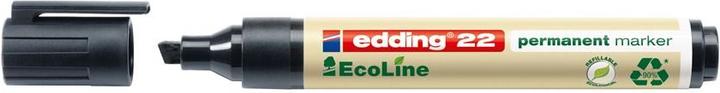 Produktbild Edding 22 EcoLine Permanent-Marker Meissel (Schwarz, 5 mm, 1 x)