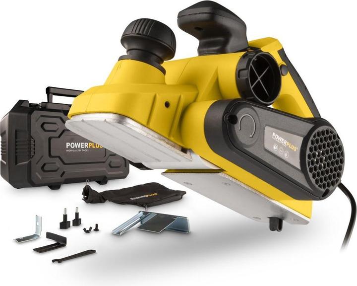 Immagine prodotto Powerplus POWX1110 Pialla - 900W - Guida laterale - Profondità di piallatura - Regolazione della larghezza -