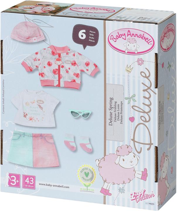 Produktbild Baby Annabell Deluxe Frühling, 43cm