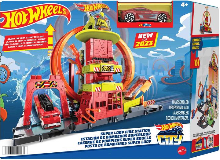 Actual product image Hot Wheels HW City Super Fire Station
