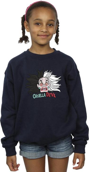 Image du produit Disney - Sweat DALMATIANS CRUELLA DE VIL CRAZY MUM - Fille (152, 158)