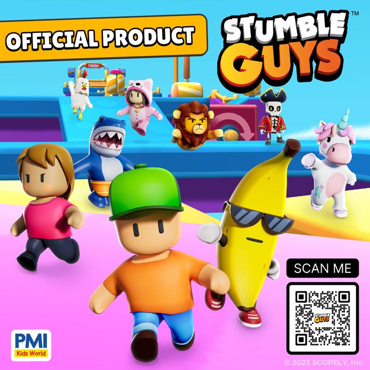 Actual product image Boti Stumble Guys minifigure