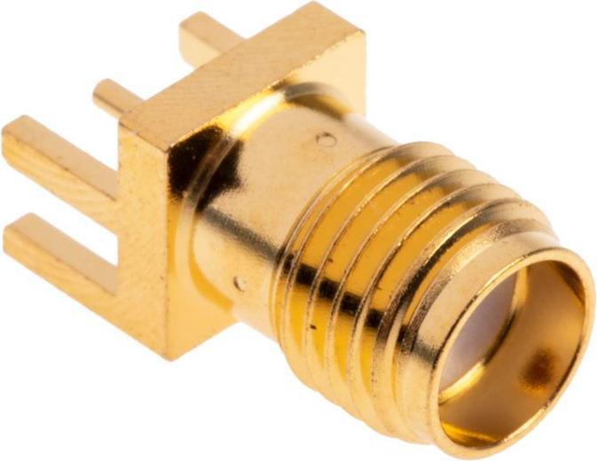 Produktbild Rs Pro Female Koaxialsteckverbinder SMA-Steckverbinder, Kantenmontage, Löt-Anschluss, 50Ω, Subminiat