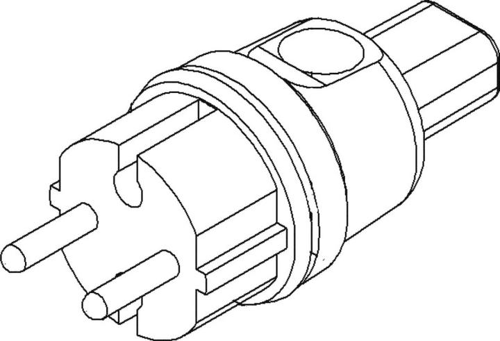 Produktbild Kleinhuis GmbH Co. KG Illu-Stecker 77 f. Illuminationsleitung