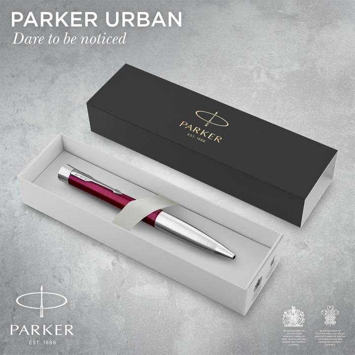 Produktbild Parker Kugelschreiber TWIST URBAN Vibr. C.C. bl. M (Magenta, Edelstahl, 1 x)