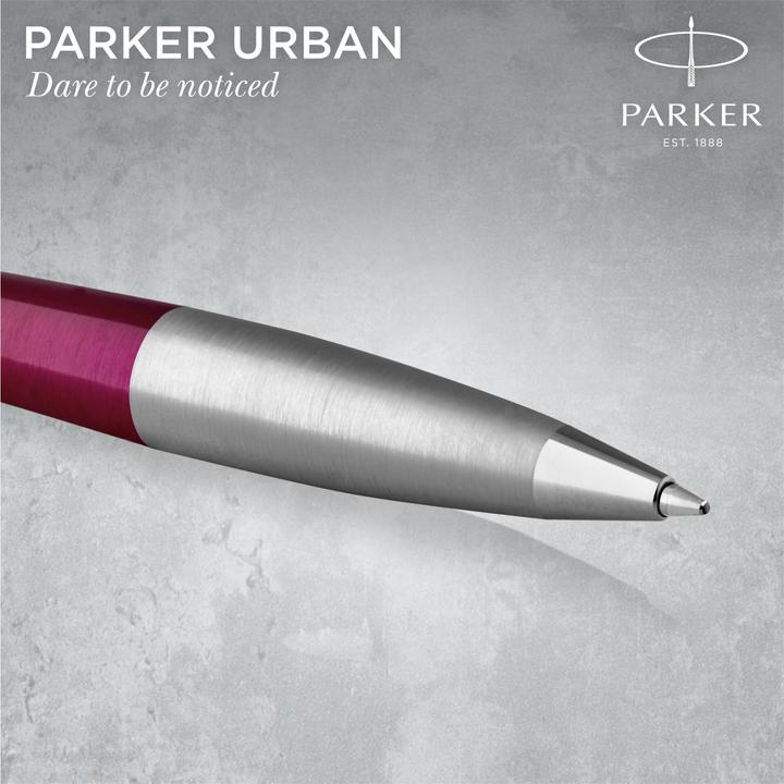 Produktbild Parker Kugelschreiber TWIST URBAN Vibr. C.C. bl. M (Magenta, Edelstahl, 1 x)