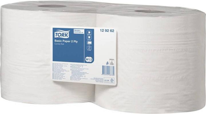 Immagine prodotto Tork Salviette di carta standard, rotolo combinato W1/2 (2 x)