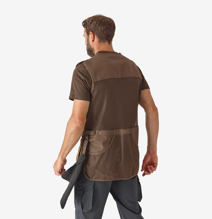 Produktbild Solognac Schiessweste Trap 500 braun (XL)