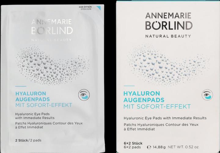 Immagine prodotto Annemarie Börlind Hyaluron Augenpads Mit Sofort - Effekt (Lembi, 14.88 ml, Giorno)