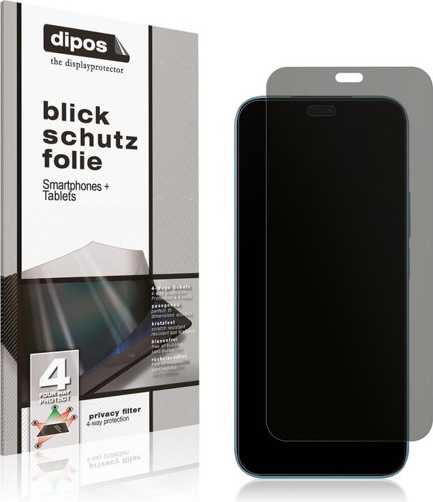 Actual product image Dipos Privacy Screen Protector 4-Way Privacy-Filter (1 Piece, Honor 200 Lite)