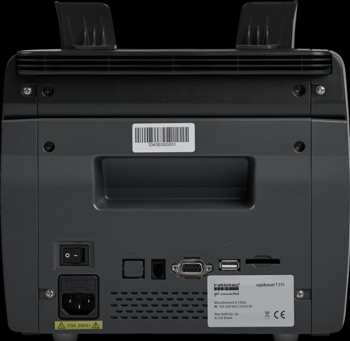 Image du produit ratiotec rapidcount T 575 (Compteuse de billets)