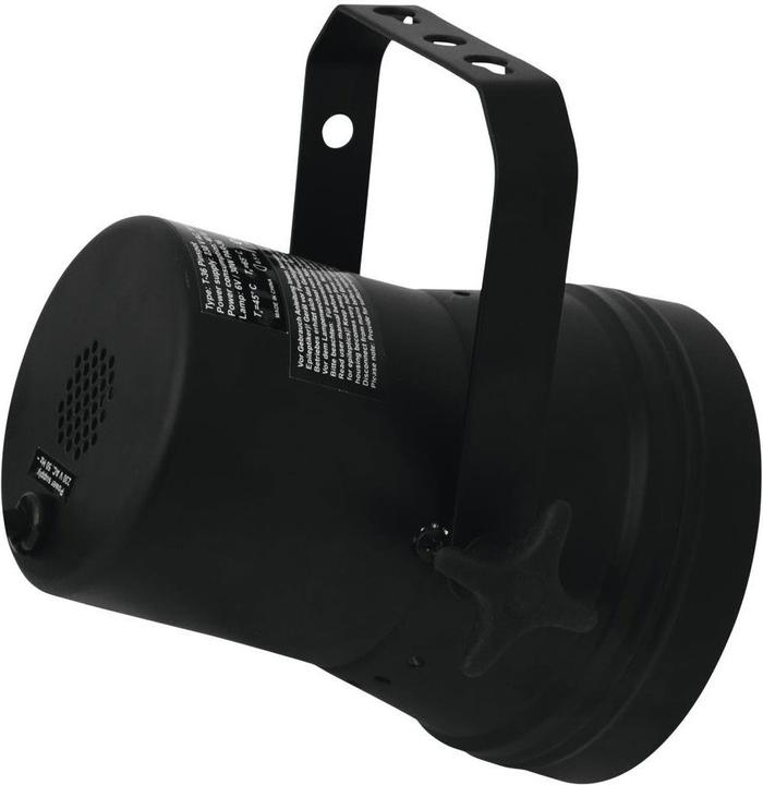 Actual product image Eurolite T-36 Pinspot with plug, bw