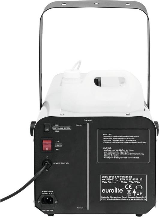 Immagine prodotto Eurolite Macchina da neve 5001 (Macchina da neve)