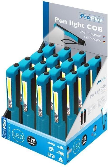 Image du produit ProPlus Pen light LED COB avec aimant (16.50 cm, 100 lm)