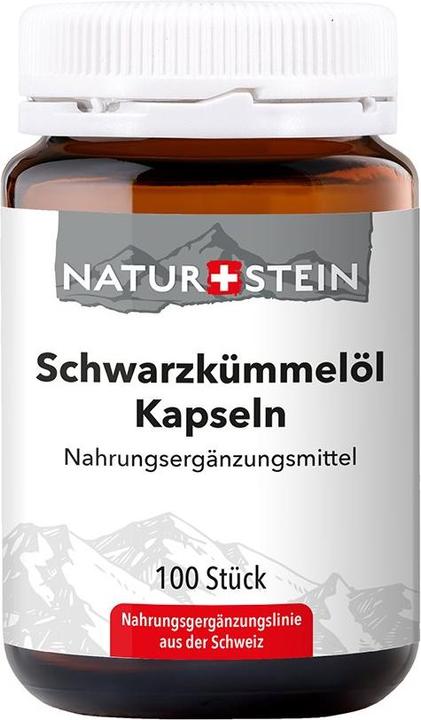 Image du produit Naturstein Huile de cumin noir égyptien Caps Fl 700 Stk (700 pièce(s), Capsules, 560 g)