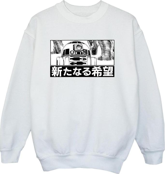 Star Wars R2D2 Japanese Sweatshirt Jungen