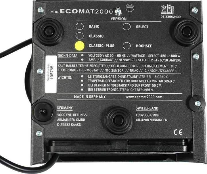 Image du produit Ecomat Aérotherme (1800 W)