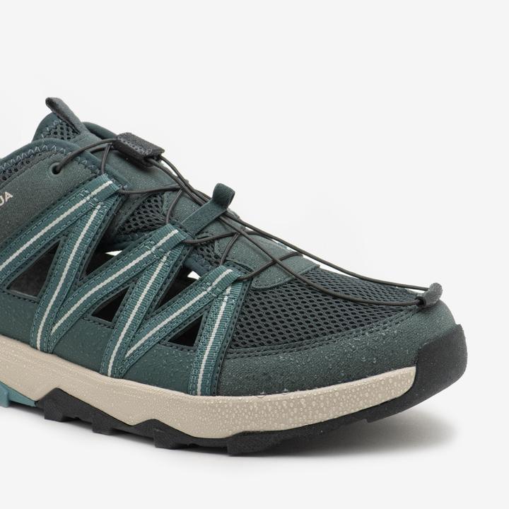 Produktbild Quechua Sandalenschuhe Trekkingsandalen Herren Wandern - NH900 Fresh grau (40)