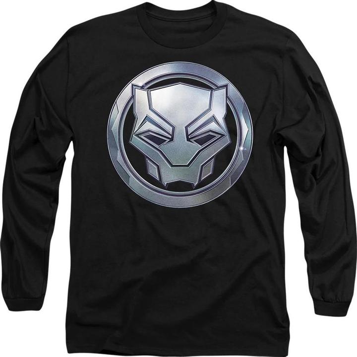 Actual product image Black Panther: Wakanda Forever Unisex Adult Icon T-Shirt (M)