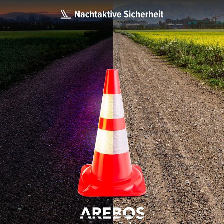 Image du produit Arebos Cônes de signalisation