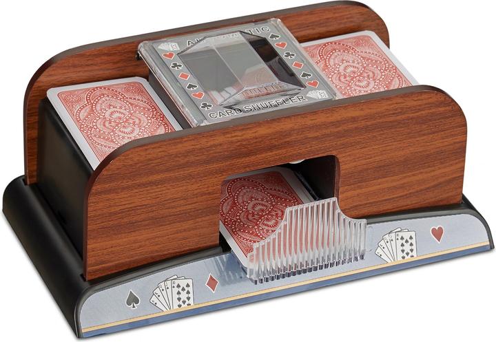 Image du produit Relaxdays Mélangeur de cartes 2 decks