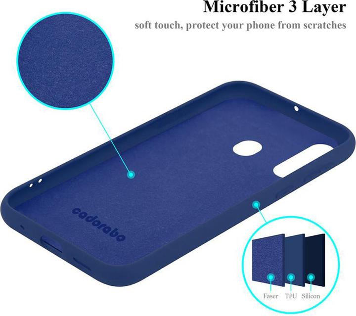 Immagine prodotto Cadorabo Copertura della cassa del silicone liquido TPU (Samsung Galaxy A60, Samsung Galaxy M40)