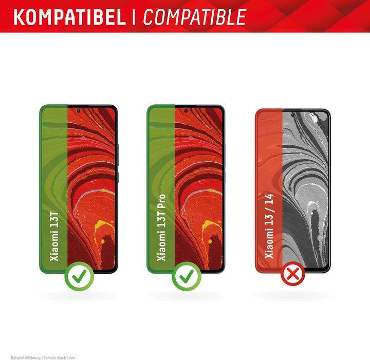 Immagine prodotto Displex Real Glass, 2D Panzerglas (1 Pezzo/i, Xiaomi 13T Pro, Xiaomi 13)