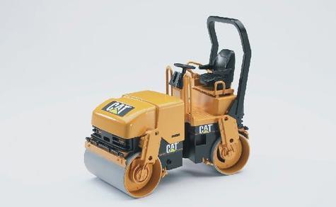Actual product image Bruder Cat Tandem Vibratory Roller