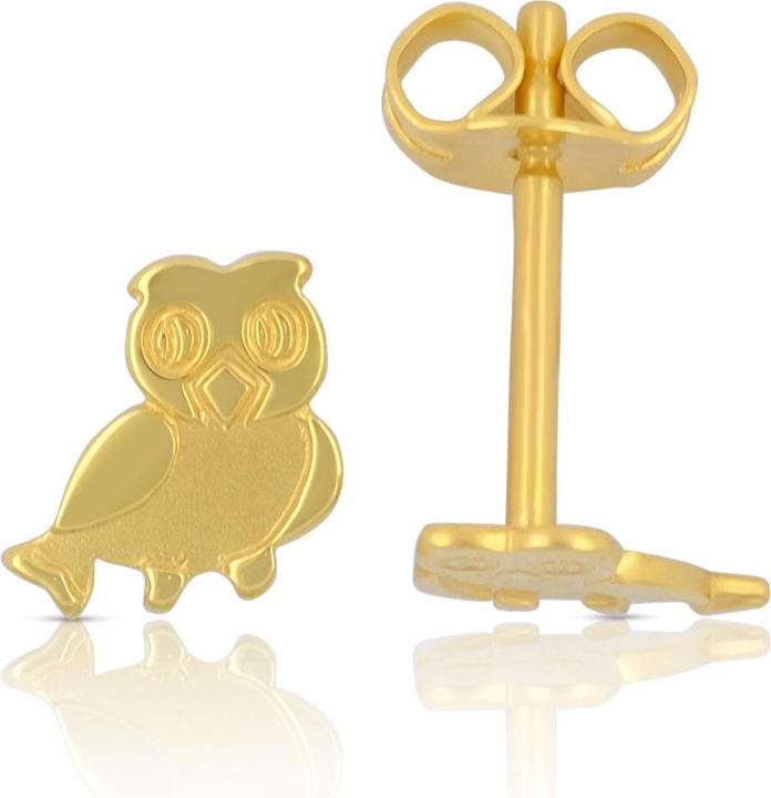 Muau Eule (750/18K Gelbgold)