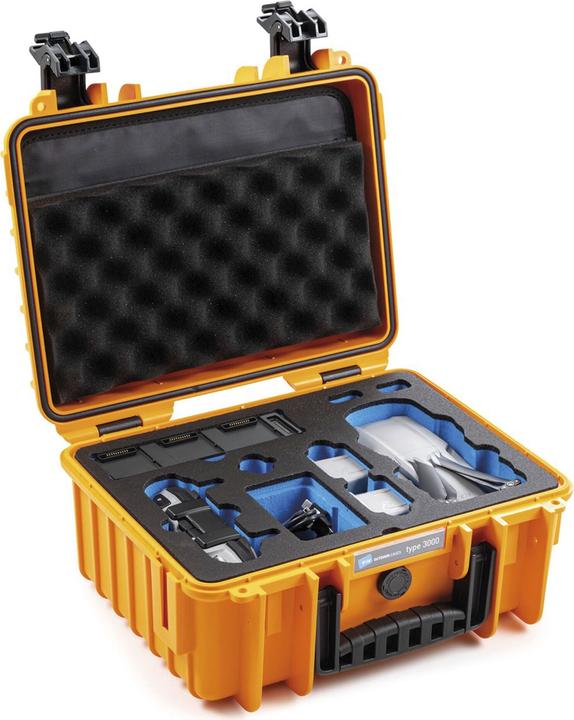 Image du produit B+W Valise de transport pour DJI Mavic Air 2 Type 3000 orange La valise pour ton DJI Mavic Air 2! (Valises de drone, DJI Mavic Air 2)