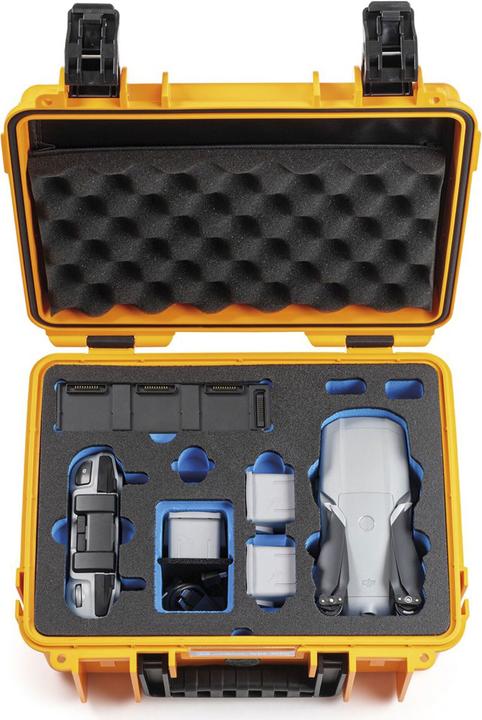 Image du produit B+W Valise de transport pour DJI Mavic Air 2 Type 3000 orange La valise pour ton DJI Mavic Air 2! (Valises de drone, DJI Mavic Air 2)
