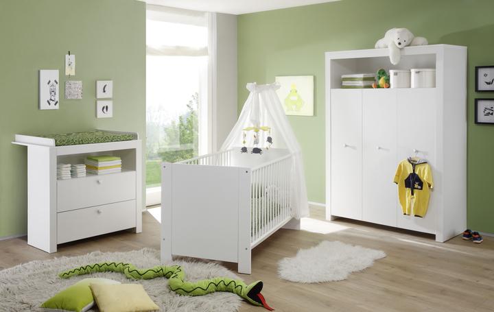 Produktbild Trendteam Olivia (Wickelkommode, Babybett, Kinderkleiderschrank)