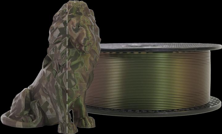 Produktbild Prusa Prusament Premium PLA Mystic Green 1kg (PLA, 1.75 mm, 1000 g, Grün, Braun)