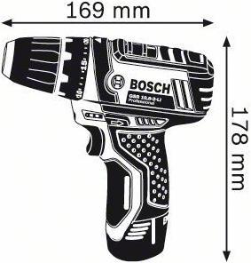 Produktbild Bosch Professional GSR 12V-15 inkl. 39-tlg. Set (Akkubetrieb)