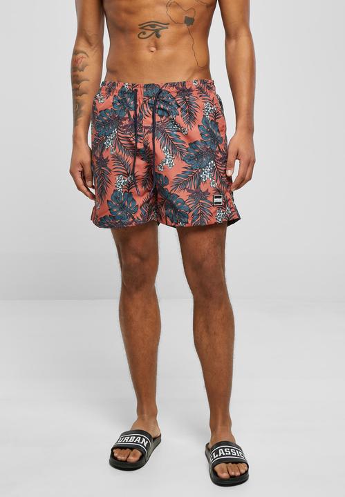 Produktbild Urban Classics Pattern Swim Shorts (XS)