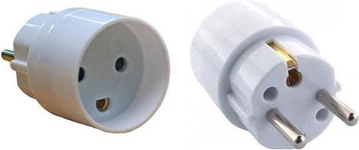 Actual product image ProXtend Power plug adapter Type F plug to Type K socket