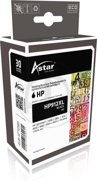 Immagine prodotto Astar AS700687 HP OJ 8010 TINTE BK HC 3YL84AE / HP912XL 825S. senza ricarica. (FC)